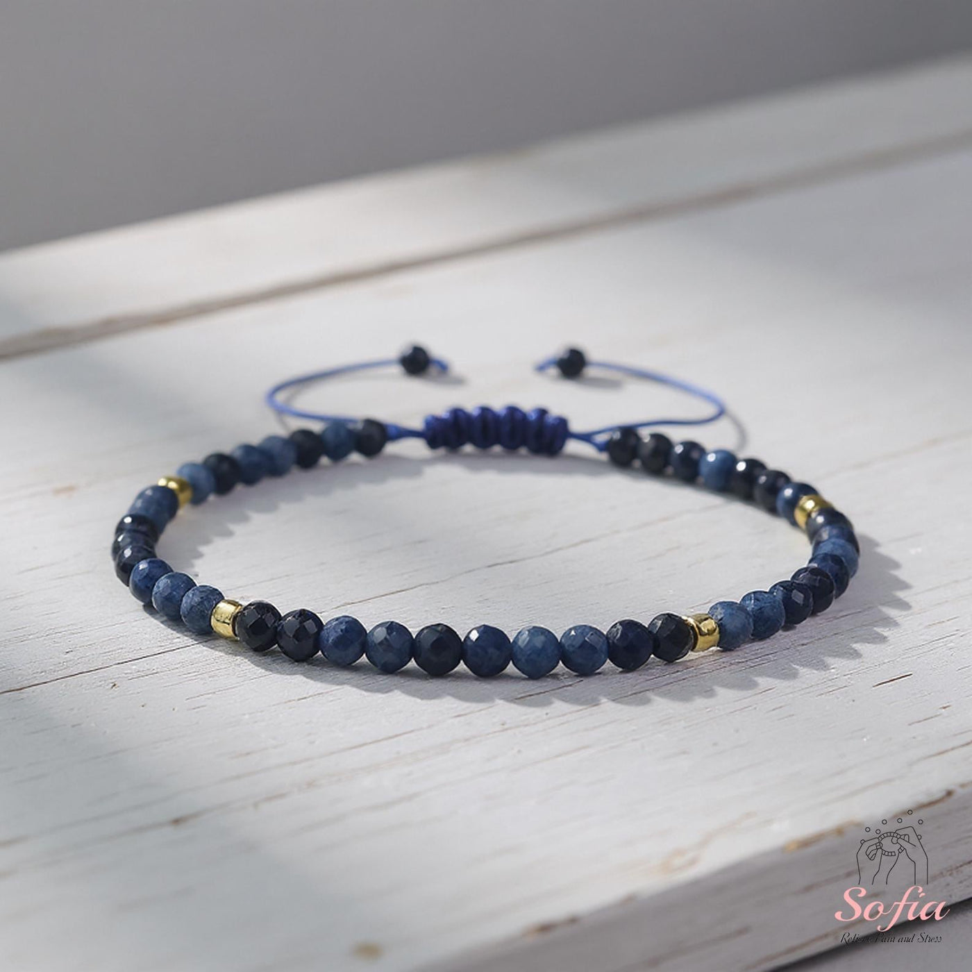 Sapphire Bracelet | Delicate Layering Gemstone Jewelry