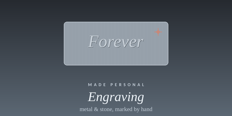 Can You Engrave a Crystal? What's Possible on Stone