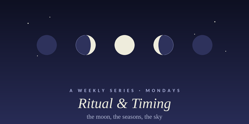 The Waning Moon: Letting Go