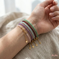 Turquoise Bracelet | Minimalist Dainty Jewelry Stackable