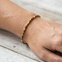 Alashan Agate Bracelet | Minimalist Dainty Jewelry Stackable