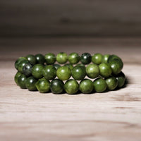 Jade Beaded Bracelet | Beaded Crystal Jewelry