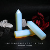 Opalite Crystal Tower | Crystal Stone Decor
