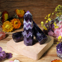 Amethyst Crystal Tower | Crystal Stone Decor