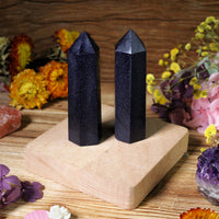 Goldstone Crystal Tower | Crystal Stone Decor