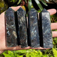Arfvedsonite Crystal Tower | Crystal Stone Decor