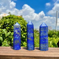 Lapis Lazuli Crystal Tower | Crystal Stone Decor