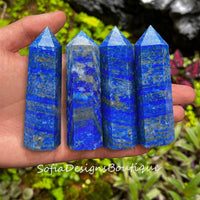 Lapis Lazuli Crystal Tower | Crystal Stone Decor