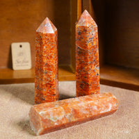 Sunstone Crystal Tower | Crystal Stone Decor