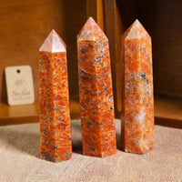Sunstone Crystal Tower | Crystal Stone Decor