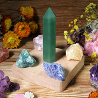 Green Aventurine Crystal Tower | Crystal Stone Decor
