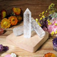 Clear Quartz Crystal Tower | Crystal Stone Decor