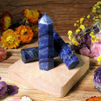 Sodalite Crystal Tower | Crystal Stone Decor