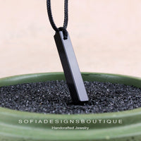 Obsidian Necklace | Boho Crystal Pendant Jewelry