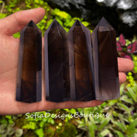 Smoky Quartz Crystal Tower | Crystal Stone Decor