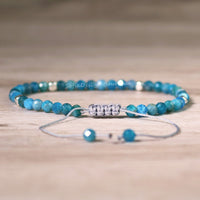 Apatite Bracelet | Delicate Layering Gemstone Jewelry
