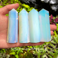 Opalite Crystal Tower | Crystal Stone Decor