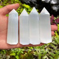 Selenite Crystal Tower | Crystal Stone Decor