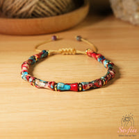 Imperial Jasper Bracelet | Delicate Layering Gemstone Jewelry