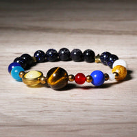 Galaxy Planet Bracelet | Beaded Crystal Jewelry