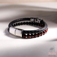 Obsidian & Tiger's Eye Bracelet | Crystal Jewelry