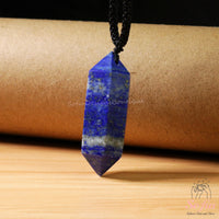 Lapis Lazuli Necklace | Boho Crystal Pendant Jewelry