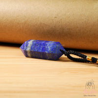 Lapis Lazuli Necklace | Boho Crystal Pendant Jewelry