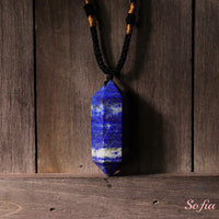 Lapis Lazuli Necklace | Boho Crystal Pendant Jewelry