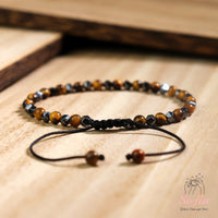 Triple Protection Bracelet | Delicate Layering Gemstone Jewelry