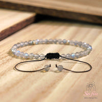 Moonstone Bracelet | Delicate Layering Gemstone Jewelry