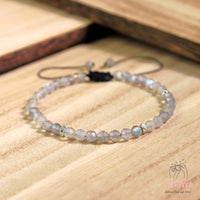 Moonstone Bracelet | Delicate Layering Gemstone Jewelry