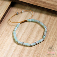 Amazonite Bracelet | Layering Gemstone Heishi Jewelry