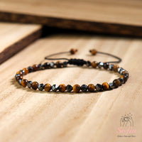Triple Protection Bracelet | Delicate Layering Gemstone Jewelry