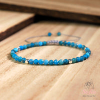 Apatite Bracelet | Delicate Layering Gemstone Jewelry