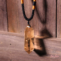 Smoky Quartz Necklace | Boho Crystal Pendant Jewelry