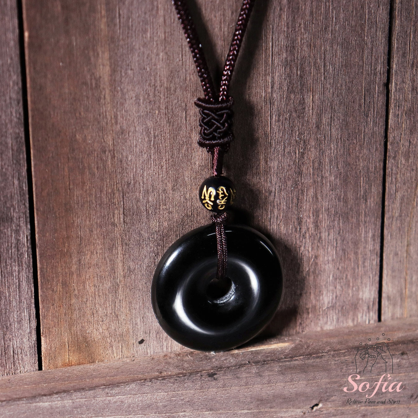 Obsidian Necklace | Boho Crystal Pendant Jewelry