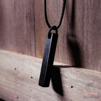 Obsidian Necklace | Boho Crystal Pendant Jewelry