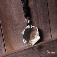 Clear Quartz Necklace | Boho Crystal Pendant Jewelry