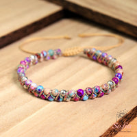 Sea Sediment Jasper Bracelet | Layering Gemstone Jewelry