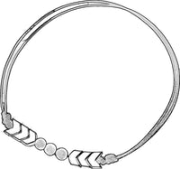 Hematite Anklet | Minimalist Design Crystal Jewelry