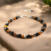 Triple Protection Bracelet | Layering Gemstone Jewelry