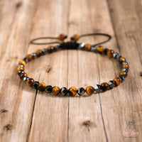 Triple Protection Bracelet | Delicate Layering Gemstone Jewelry