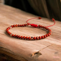 Red Jasper Bracelet | Delicate Layering Gemstone Jewelry