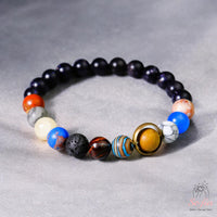Galaxy Planet Bracelet | Beaded Crystal Jewelry