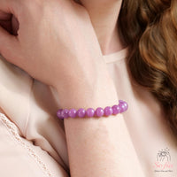 Kunzite Stretch Bracelet | Crystal Jewelry