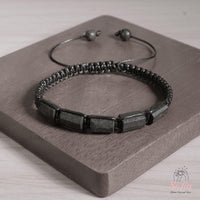 Black Tourmaline Bracelet | Layering Gemstone Jewelry