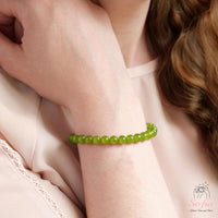 Peridot Stretch Bracelet | Crystal Jewelry