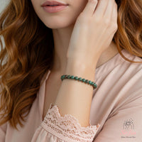 4MM Turquoise Bracelet | Dainty Beaded Crystal Jewelry