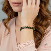 Dragon Bloodstone Bracelet | Beaded Crystal Jewelry