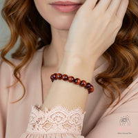 Red Tigers Eye Bracelet | Crystal Jewelry